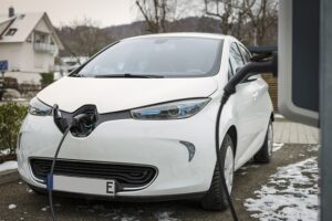 Une voiture électrique