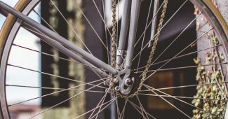 crevaison sur vélo