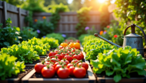 Cultivez un potager harmonieux et écologique chez vous