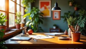 Créer un espace créatif à la maison : astuces pratiques