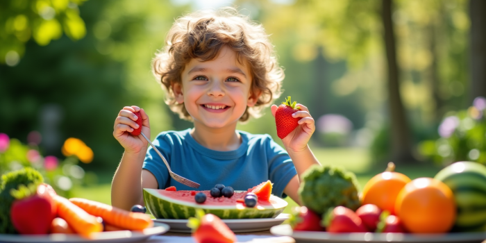 Améliorer l'immunité des enfants par l'alimentation