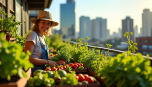 Cultiver des légumes dans un petit espace urbain