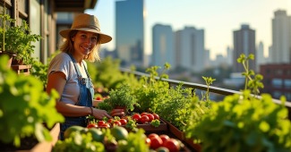 Cultiver des légumes dans un petit espace urbain