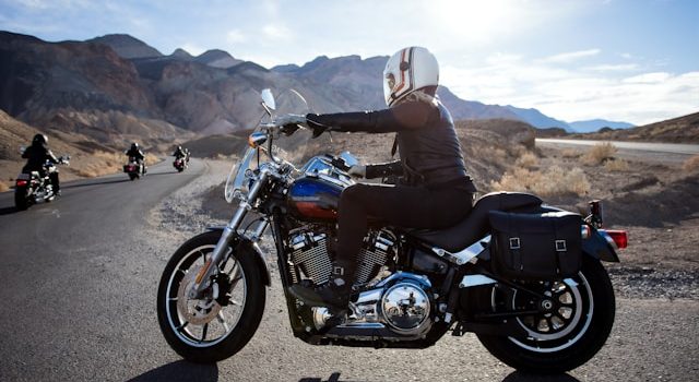 Moto en règle