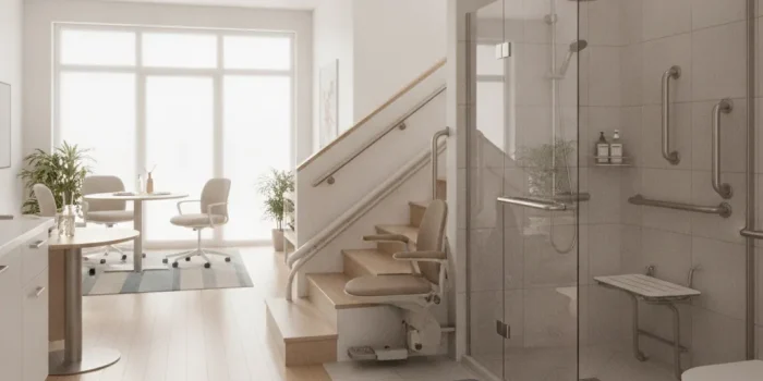 intérieur aménagement sénior