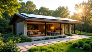 Secrets d'une maison économe en énergie et confortable
