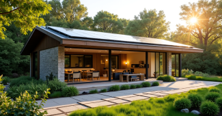 Secrets d'une maison économe en énergie et confortable