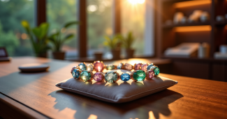 La beauté cristalline des minéraux sublimée en bijoux raffinés