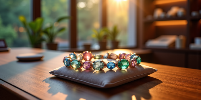 La beauté cristalline des minéraux sublimée en bijoux raffinés